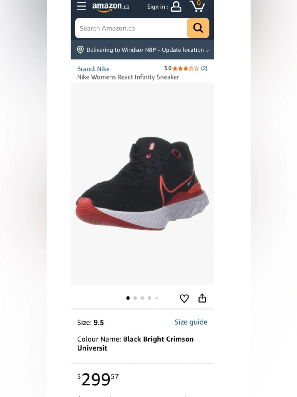 Nike React Infinity Flyknit Run 3 - Picture 6 of 6